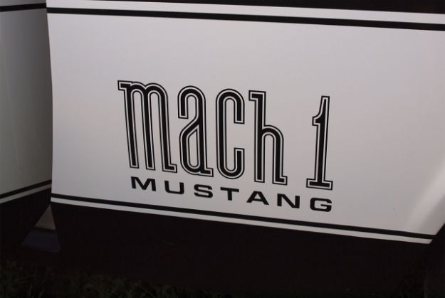 Picture of 1971-1972 Ford Mustang Fender Mach 1 Decal