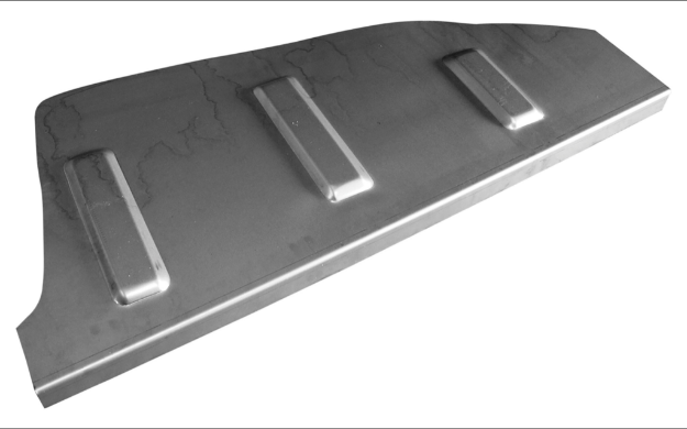 Picture of 1971-1973 Ford Mustang Trunk Floor Vertical Panel W/Flange - Right Hand