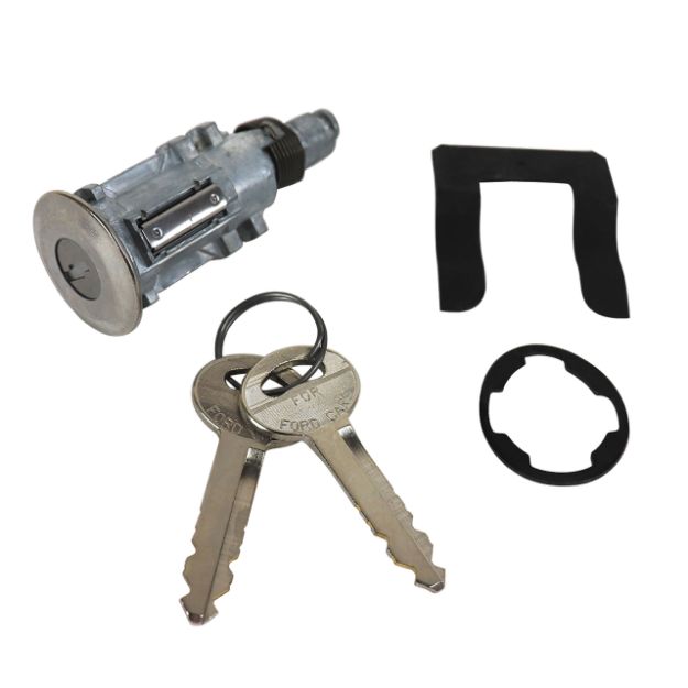 Picture of 1979-1983 Ford Mustang TRUNK LOCK & KEY SET STAINLESS 79/8