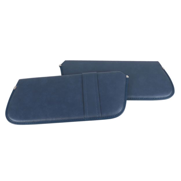 Picture of 1979-1982 Ford Mustang SUNVISORS PAIR MEDIUM BLUE VINYL 79