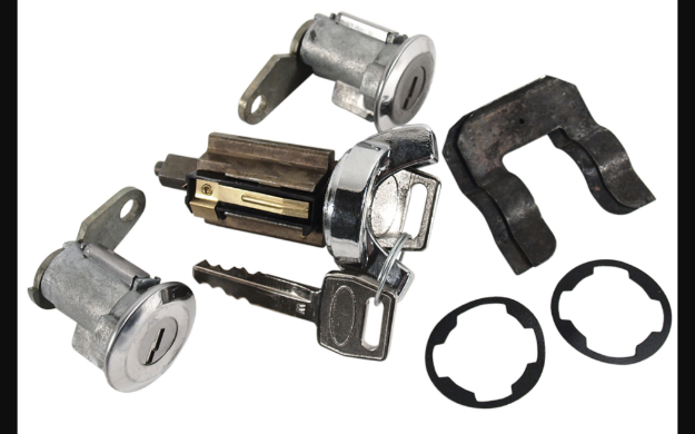Picture of 1970-1973 Ford Mustang Ignition & Door Kits - Original (Before 5/14/73)