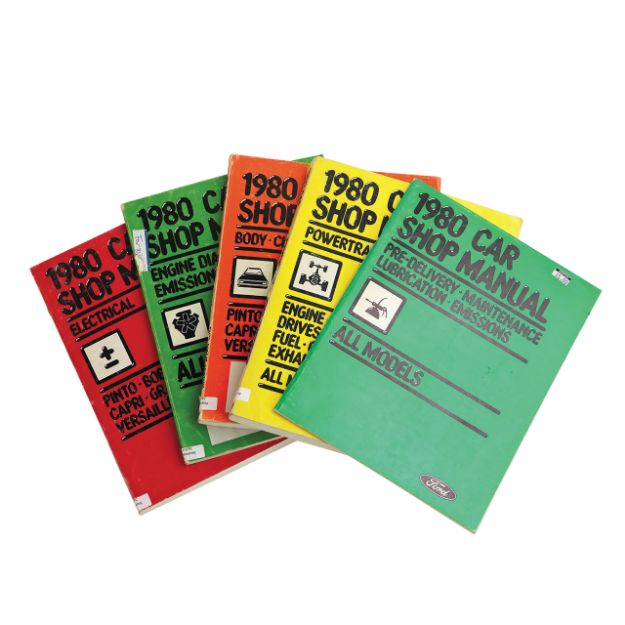 Picture of 1980-1980 Ford Mustang SHOP MANUAL 5 VOLUME 80 MUSTANG