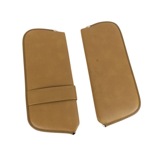Picture of 1984-1984 Ford Mustang SUNVISORS PAIR DESERT TAN VINYL 84