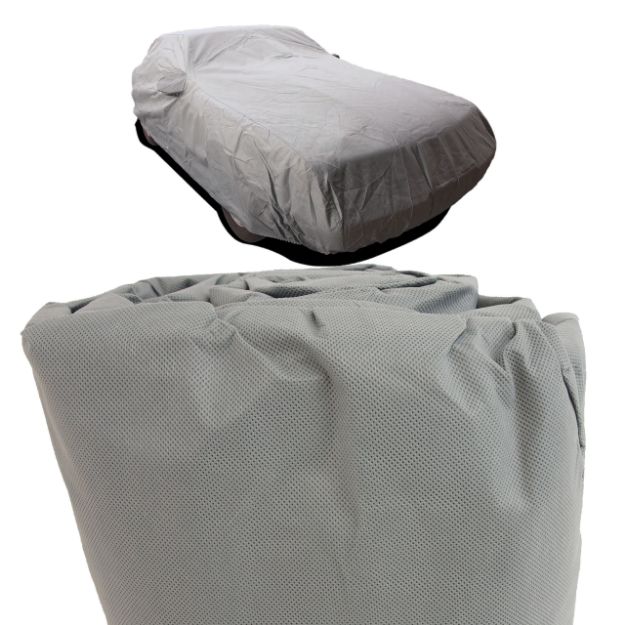 Picture of 1987-1993 Ford Mustang Car Cover Spunbond Gray 87/93 Mustang Coupe