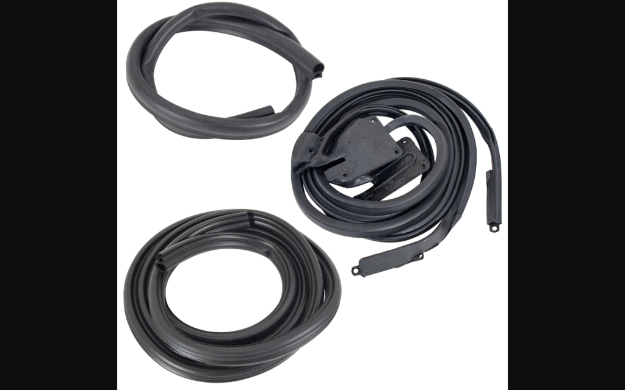 Picture of 1971-1973 Ford Mustang Convertible Body Weatherstrip Kit - Basic 4 pieces