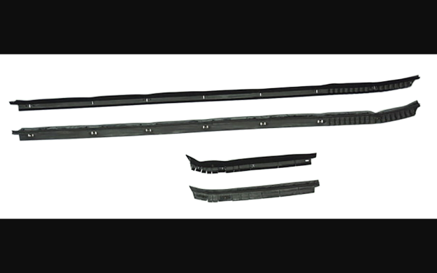 Picture of 1971-1973 Ford Mustang Outer Door Felts - Fastback - 4 pieces