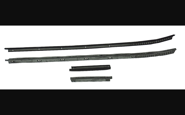Picture of 1971-1973 Ford Mustang Outer Door Felts - Convertible - 4 pieces