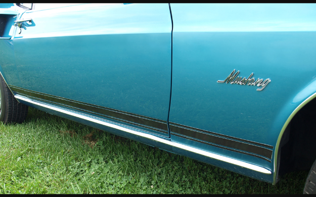 Picture of 1969-1969 Ford Mustang Decal Kit - GT Side Stripe - Black