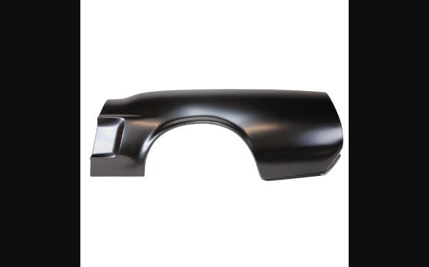 Picture of 1967-1968 Ford Mustang Rear Quarter Panel Skin - W/out Holes - Left Hand