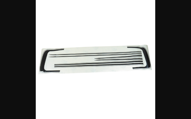 Picture of 1968-1968 Ford Mustang Decal Kit - GT "C" Stripe - Reflective Black