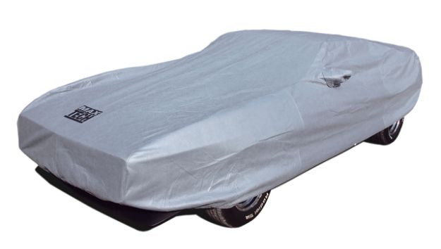 Picture of 1971-1973 Ford Mustang MaxTech Fastback Outdoor / Indoor 4 Layer Car Cover