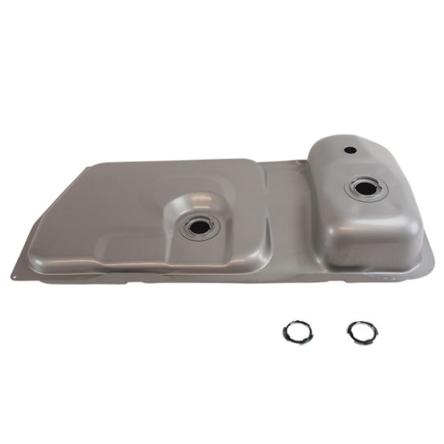 Picture of 1983-1997 Ford Mustang Fuel Tank - Standard Galvanized W/Fuel Injection, 15.4G In Tank Fuel Pump