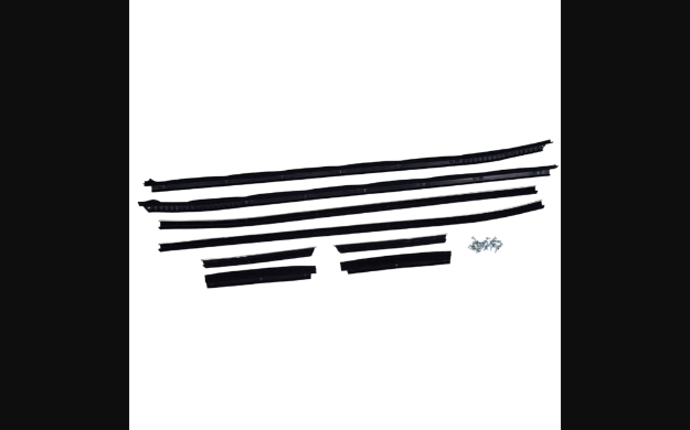Picture of 1971-1973 Ford Mustang Door Felts - Inner & Outer - Convertible - 8 pieces