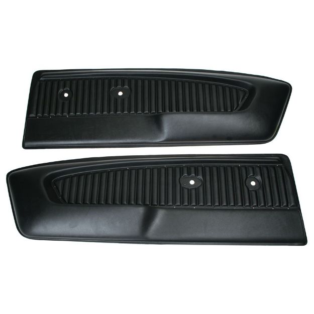 Picture of 1964-1966 Ford Mustang Deluxe Door Panels - Maroon
