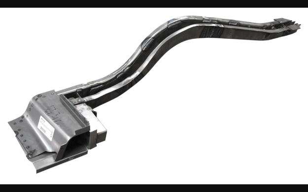 Picture of 1971-1973 Ford Mustang Full Rear Frame Rail - W/Torque Box - Coupe & Fastback -Left Hand
