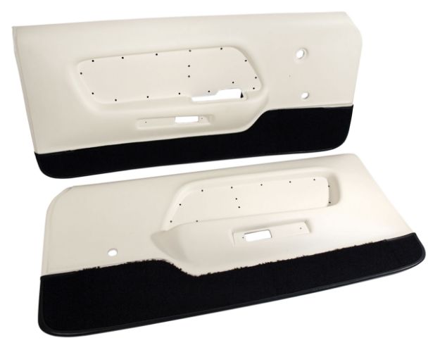 Picture of 1970-1970 Ford Mustang Deluxe Door Panels - White