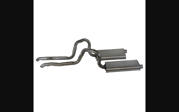 Picture of 1970-1970 Ford Mustang Dual Exhaust System - Boss 302 & 429ci - 2.25"