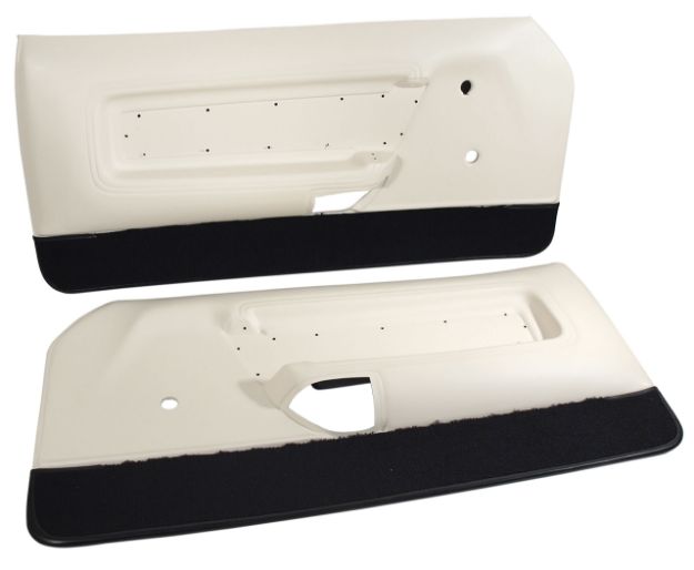 Picture of 1971-1973 Ford Mustang Deluxe Door Panels - White