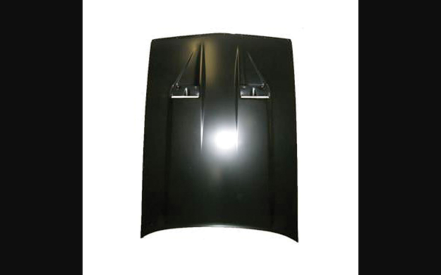 Picture of 1971-1973 Ford Mustang Steel Hood W/NACA Style Scoops