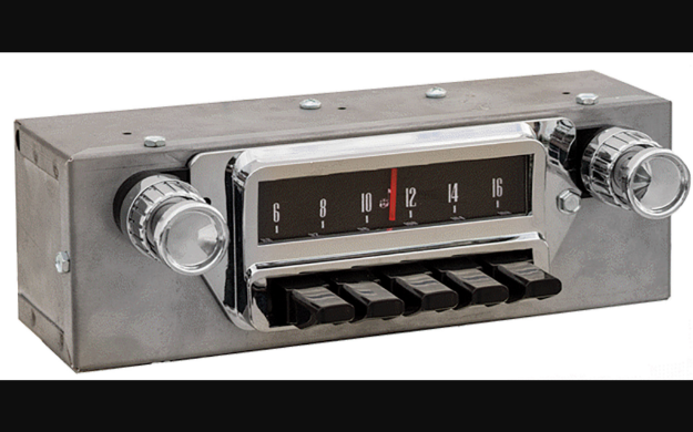 Picture of 1964-1964 Ford Mustang AM/FM Factory Look Stereo Radio W/Bluetooth & Upgraded Power Supply
