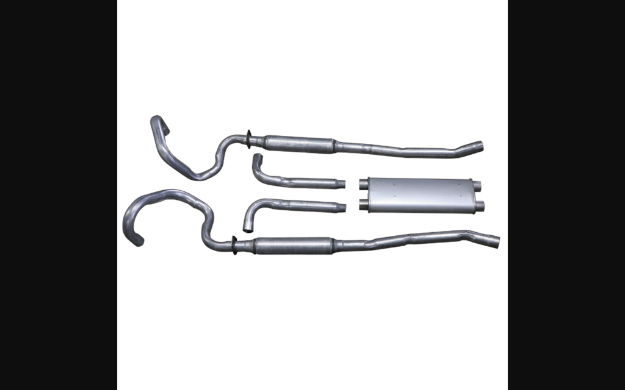 Picture of 1968-1969 Ford Mustang Dual Exhaust System - 428 Cobra Jet - 2.25" Transverse