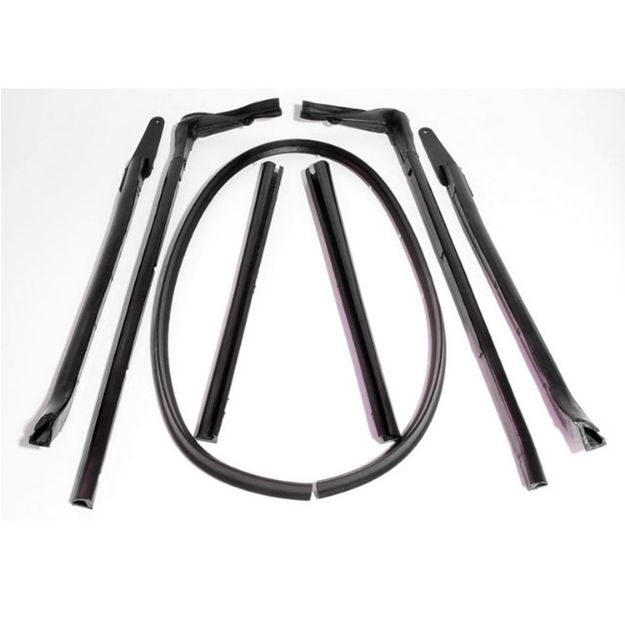 Picture of Metro Convertible Top Roof Rail Kit For Chevrolet Impala 1965; RR 1812