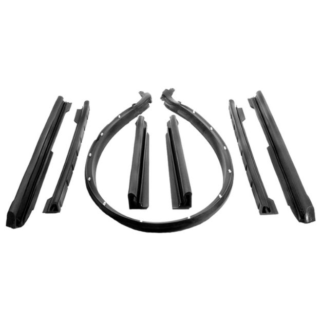 Picture of Metro Convertible Top Rail Kit For Chevrolet Chevelle 1968-1972; RR 1610