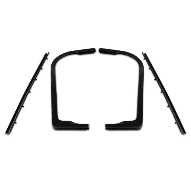 Picture of Metro Vent window with rear division channel seals For Invicta 1959-1960; WR 2002-B