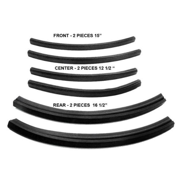 Picture of Metro Roof Rail Seals, Convertibles For Dodge Dart, Plymouth Valiant 63-66 RR 4500-A