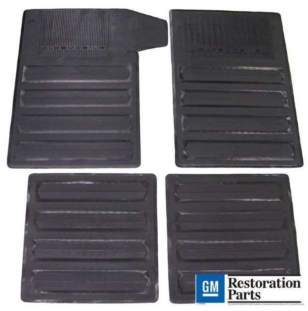 Picture of Metro Floor Mats, Front And Rear For Oldsmobile 442 1968-71, Cutlass 1968-72; FM 7301