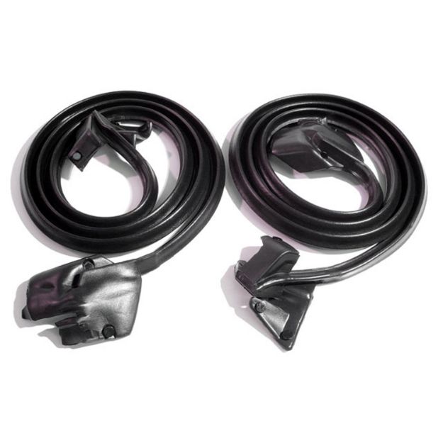 Picture of Metro Door Seals, with Clips and Molded Ends For Pontiac GTO 1969-1971; LM 12-G