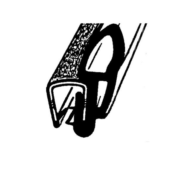 Picture of Metro Door and Trunk Trim Seal 25' length; TS 9-25
