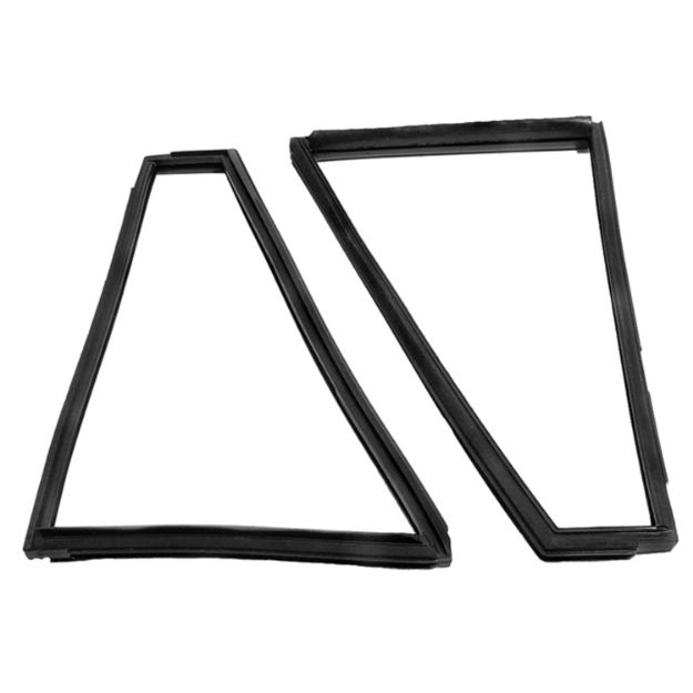 Picture of Metro Vulcanized Rear Quarter-Window Seals For Chevrolet Chevy II 1962-1967; VQT 4000