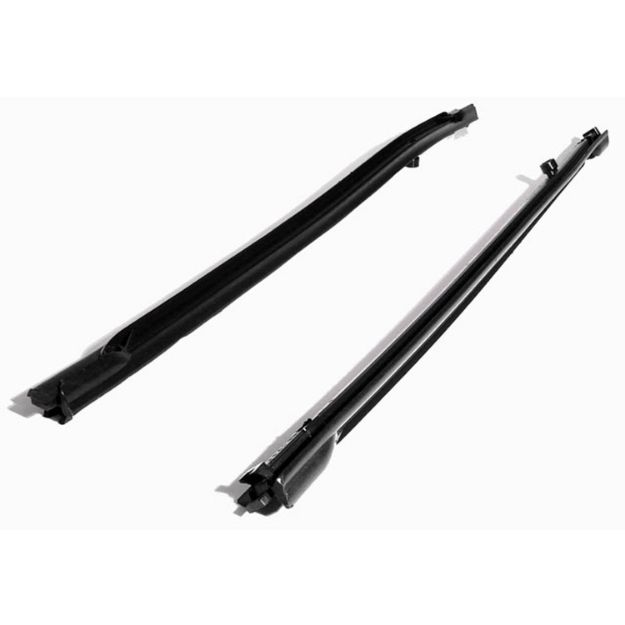 Picture of Metro Rear Vent Window Seals-4-Door Sedans For Chevrolet Fleetline 1949-52; WR 7326-R