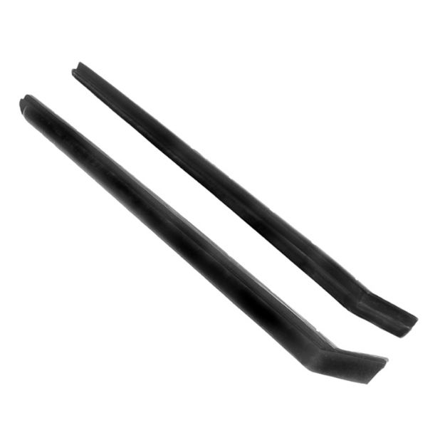 Picture of Metro 15-7/8" long Rear Roll-Up Window Seals For Ford Mustang 1965-1968; VS 3-C