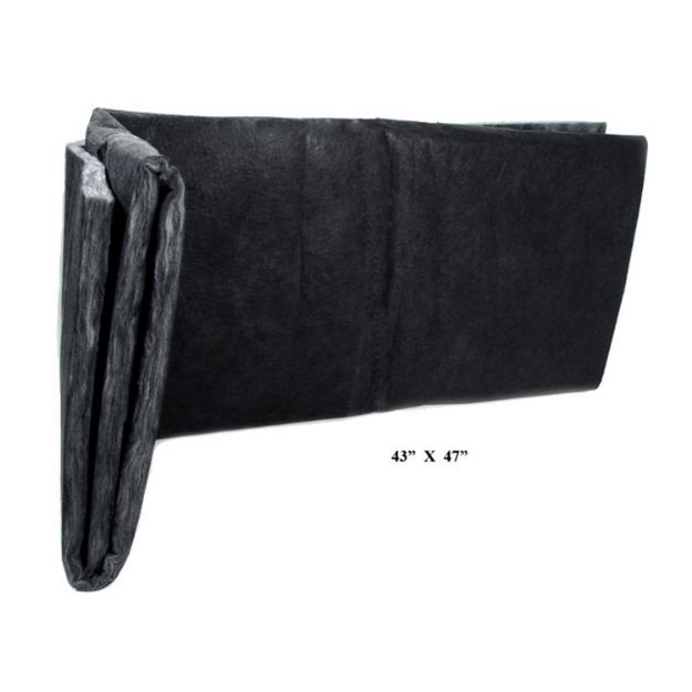 Picture of Metro 43" X 47" Hood Insulation - Black Fiberglass; HI 1