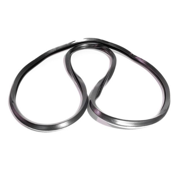 Picture of Metro Vulcanized Side Rear-Rear Sliding Window Seal For Willys Station Wagon; VQT 9601