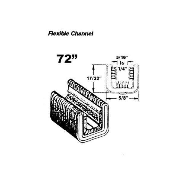 Picture of Metro 72 Flexible glass-run channel for Buick Apollo 1973-1975; WC 3003-18