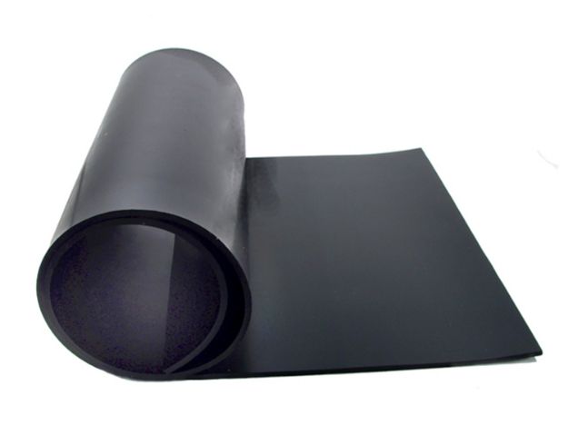 Picture of Metro Solid Rubber Sheet 10" Wide, 28" Length, 1/8" Thick; S 18-1028