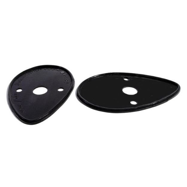 Picture of Metro Turn Signal Pads For BMW Isetta 1958 2-3/4" wide X 4-1/4" long, Black; MP 116