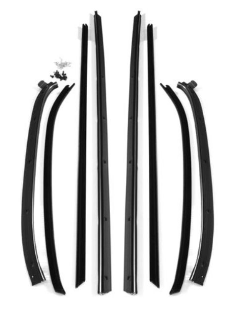 Picture of Metro Window Sweeper Kit - 4-door sedan For Chevrolet Chevelle 1969-1972; WC 6900-69