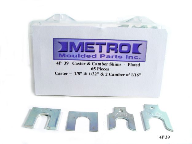 Picture of Metro Caster and Camber Shims - Plated, 65-Piece Assortment; 4P 39