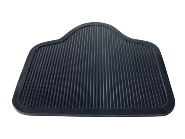 Picture of Metro Small Mat 6" Wide X 6" Long, 1/8" Thickness, Black Rubber; RM 12