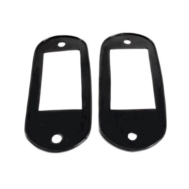 Picture of Metro 3-1/8" wide X 7" long Tail-light Pads For Dodge Wayfarer 1949; MP 652-A