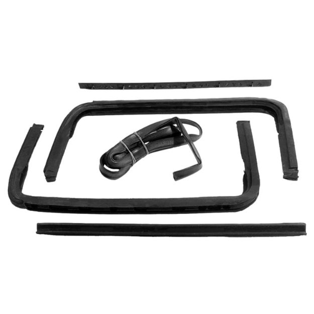 Picture of Metro Front Vent Window Seals For Chevrolet Bel Air, One-Fifty Series 1955-57; WR 2002
