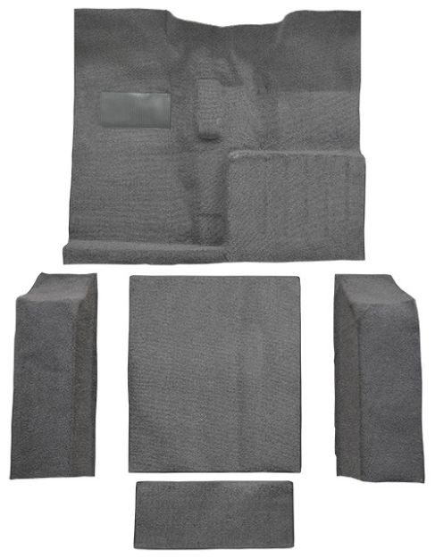 Picture of 1959-1973 Jeep CJ5 Complete Loop Mass Carpet Flooring 01 Black