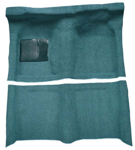 Picture of 1963-1965 Mercury Comet 2DR Hardtop Auto Molded Loop Carpet Flooring 01 Black