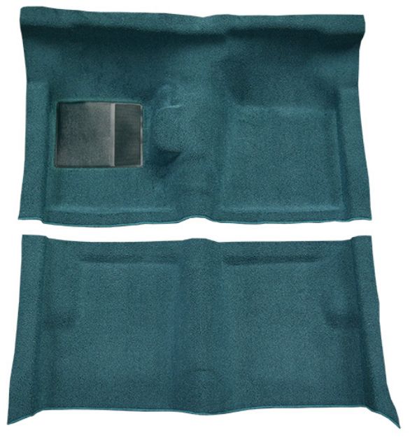 Picture of 1963-1965 Mercury Comet 2DR Hardtop 4spd Molded Loop Carpet Flooring 01 Black