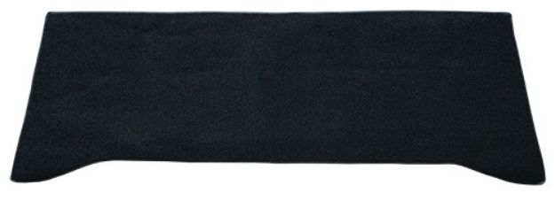 Picture of 1966 GMC K15/K1500 Pickup Rear Cab Wall Loop Carpet Flooring 01 Black