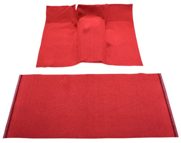 Picture of 1961-1971 International Scout 800-80, 4 Cylinder 2 & 4WD Complete Floor Shift Loop Carpet Flooring 01 Black